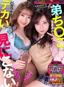 【ギャル痴女JK】弟のち○こがバカウケるくらいデカいから見にきなよ 巨根の童貞という希少価値高め弟をハイパーギャルノリで弄び放題！